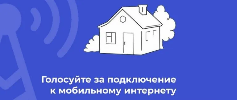 Опрос населения по подключению домашнего интернета от Министерства цифрового развития РФ