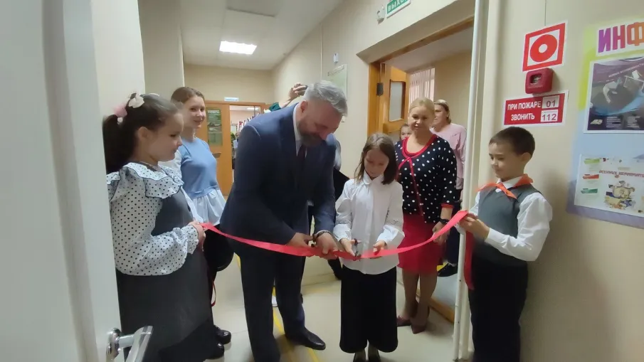 После модернизации открылась центральная детская библиотека