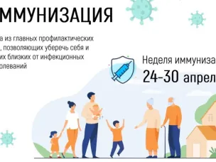 С 24 по 30 апреля 2025 года - Всемирная неделя иммунизации